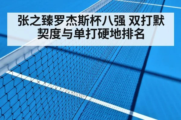 张之臻罗杰斯杯八强 双打默契度与单打硬地排名